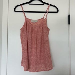 LOFT Polka Dot Cami Tank Blouse